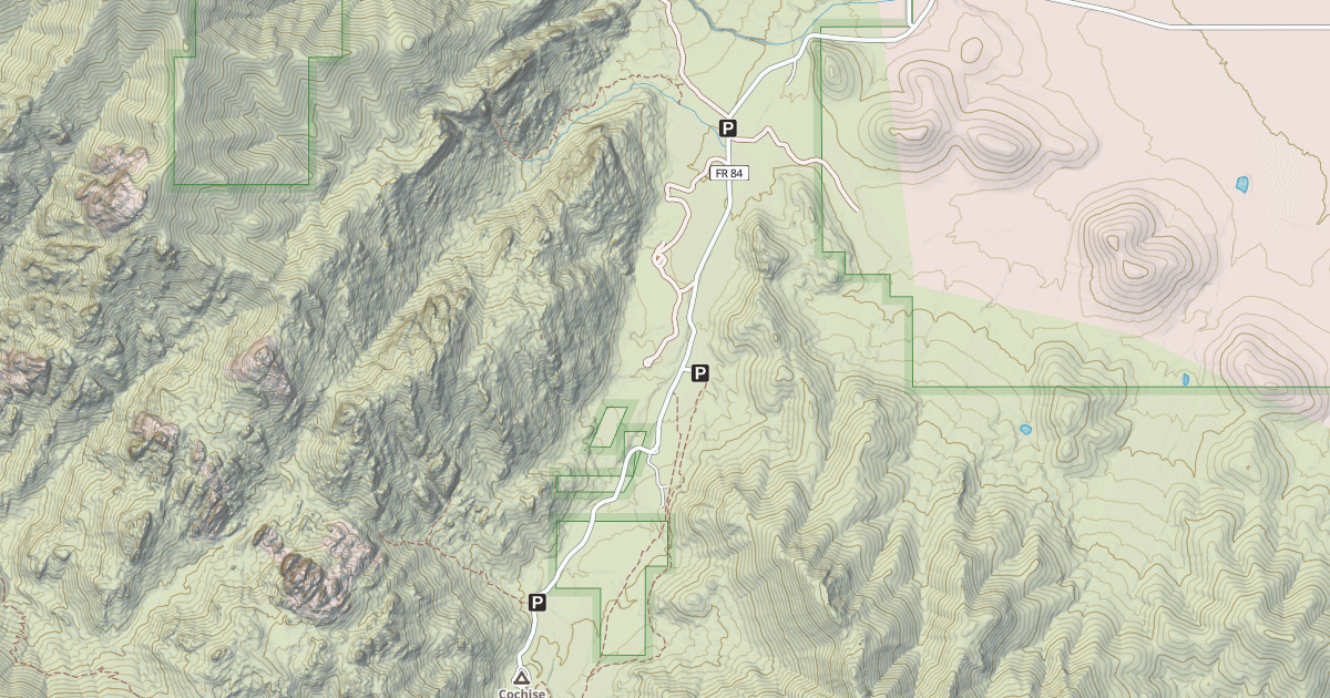 Map preview of COCHISE STRONGHOLD