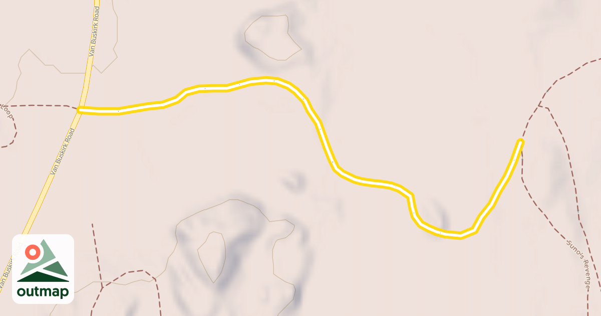 Map of Husky Hwy