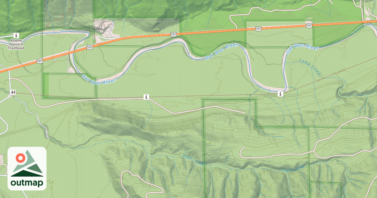 Map of USFS National Forest System Roads {EBFE0FC5-2AB5-48BF-BCCE-CB6BFB379C30}