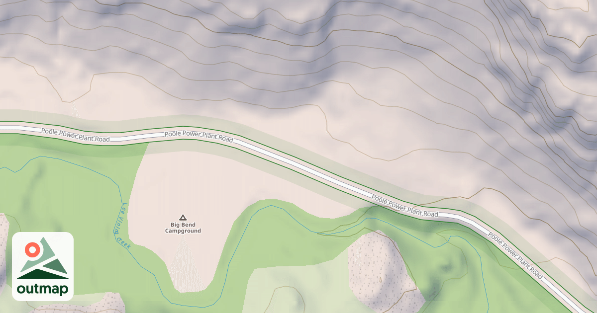 Map of BIG BEND HOST Q-013