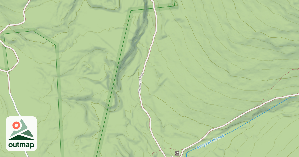 Map of C-4/7 Sargent Brook At X-Ing