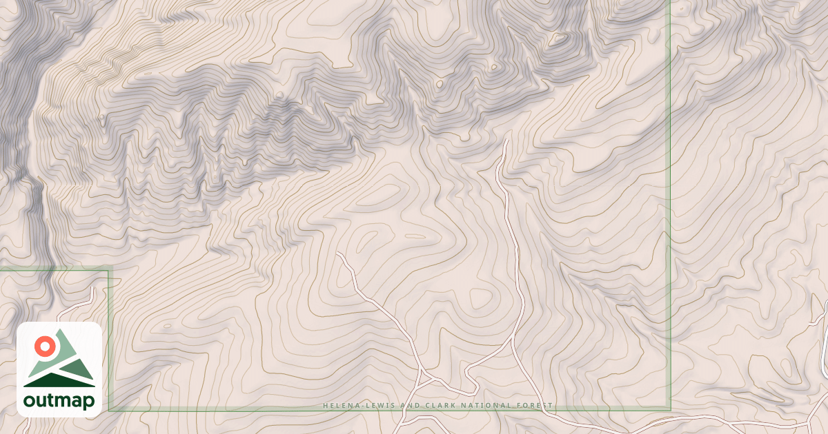 Map of DUNCAN CUT ACROSS
