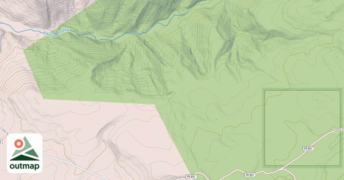 Map of BATTLE CREEK ATV