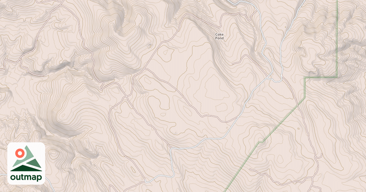 Map of 3678 D MIDDLE MINERAL