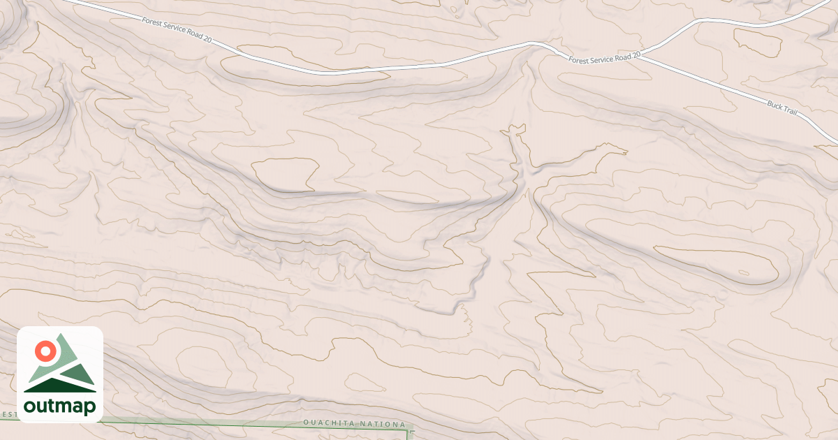 Map of SQUARE ROCK