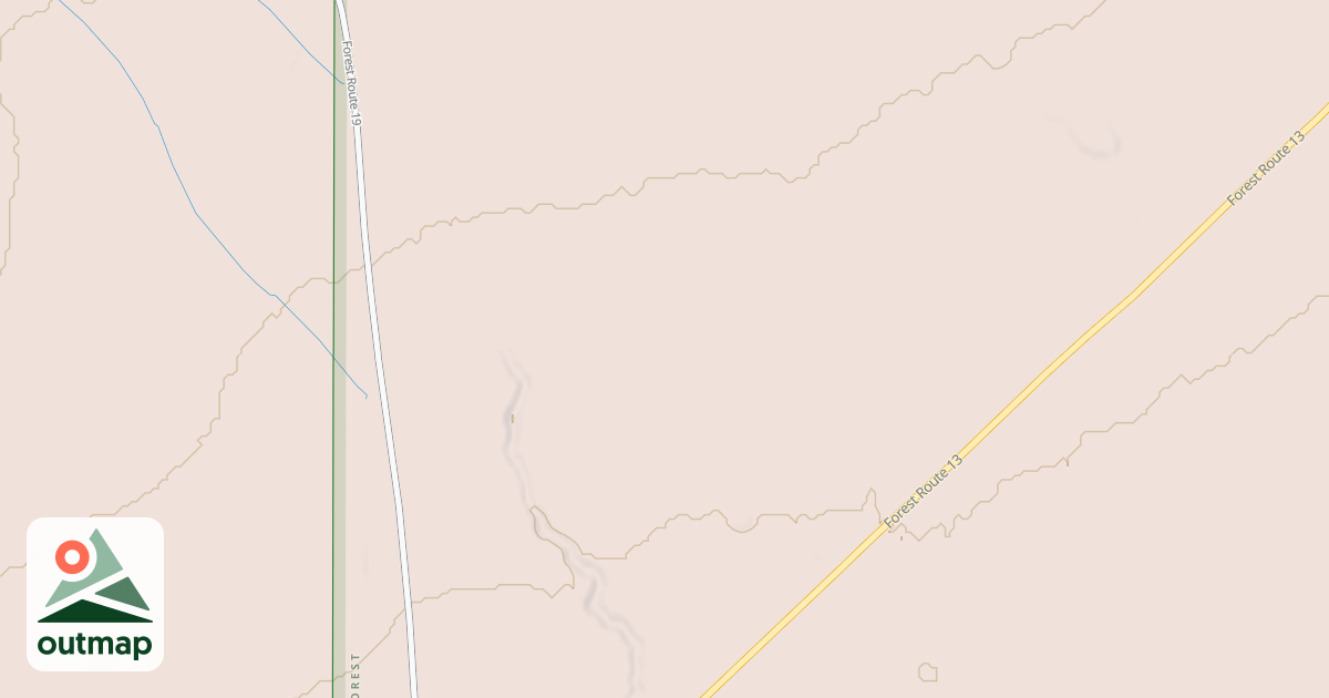 Map of ASH FLAT