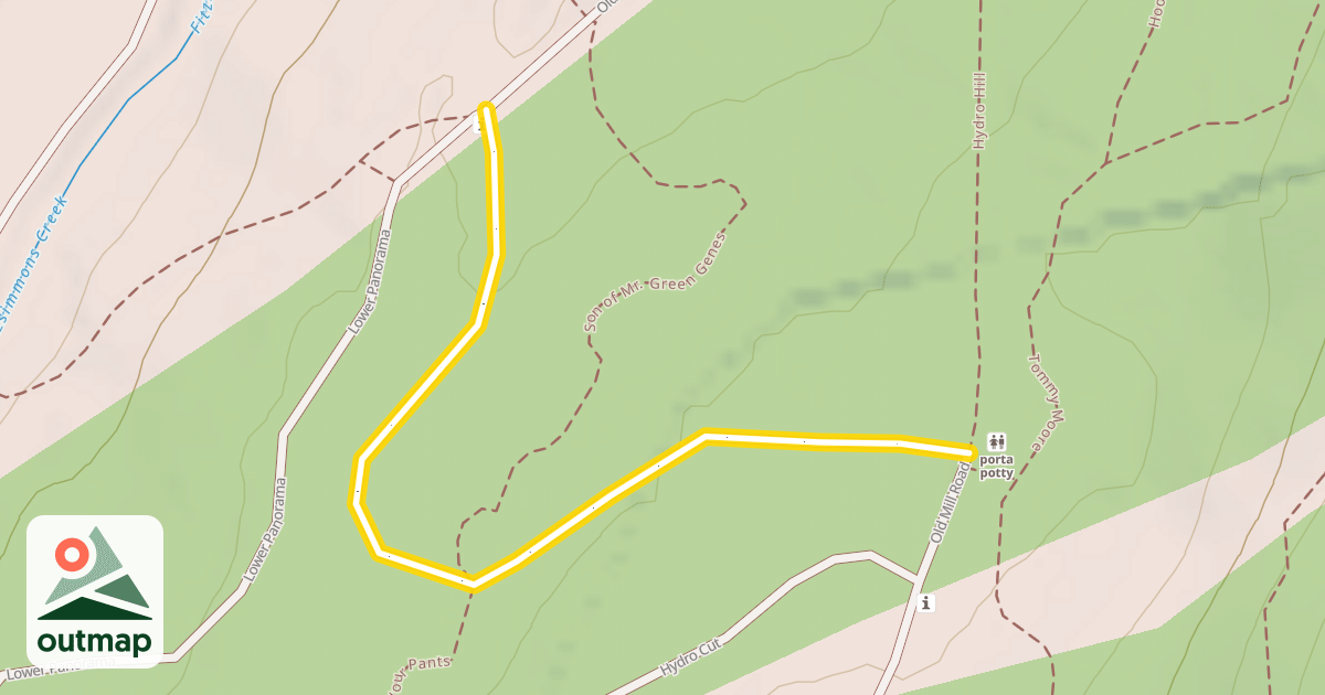 Map of Old Mill Road