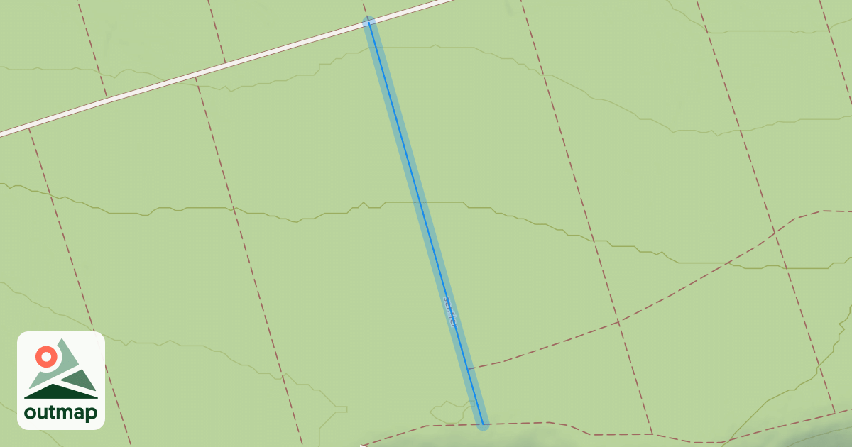 Map of sentier