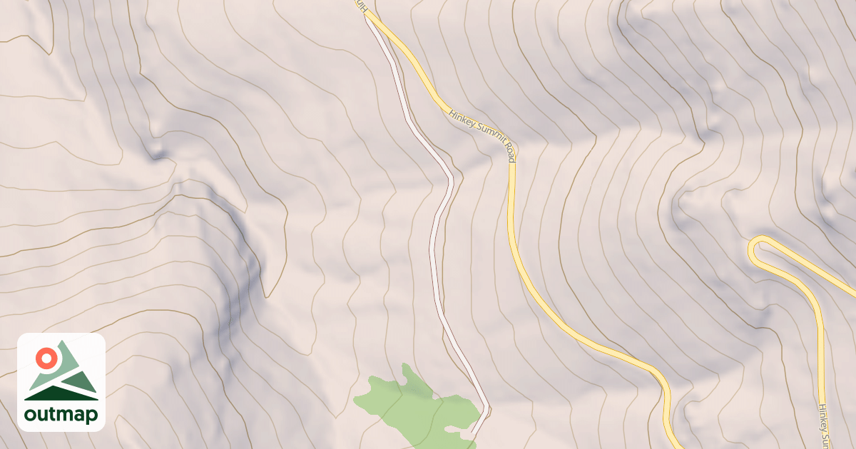 Map of HINKEY SUMMIT SPUR E
