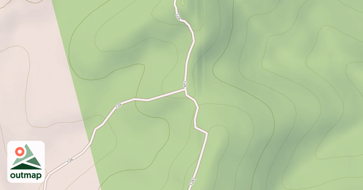 Map of White Sulphur Ohv Trail - J