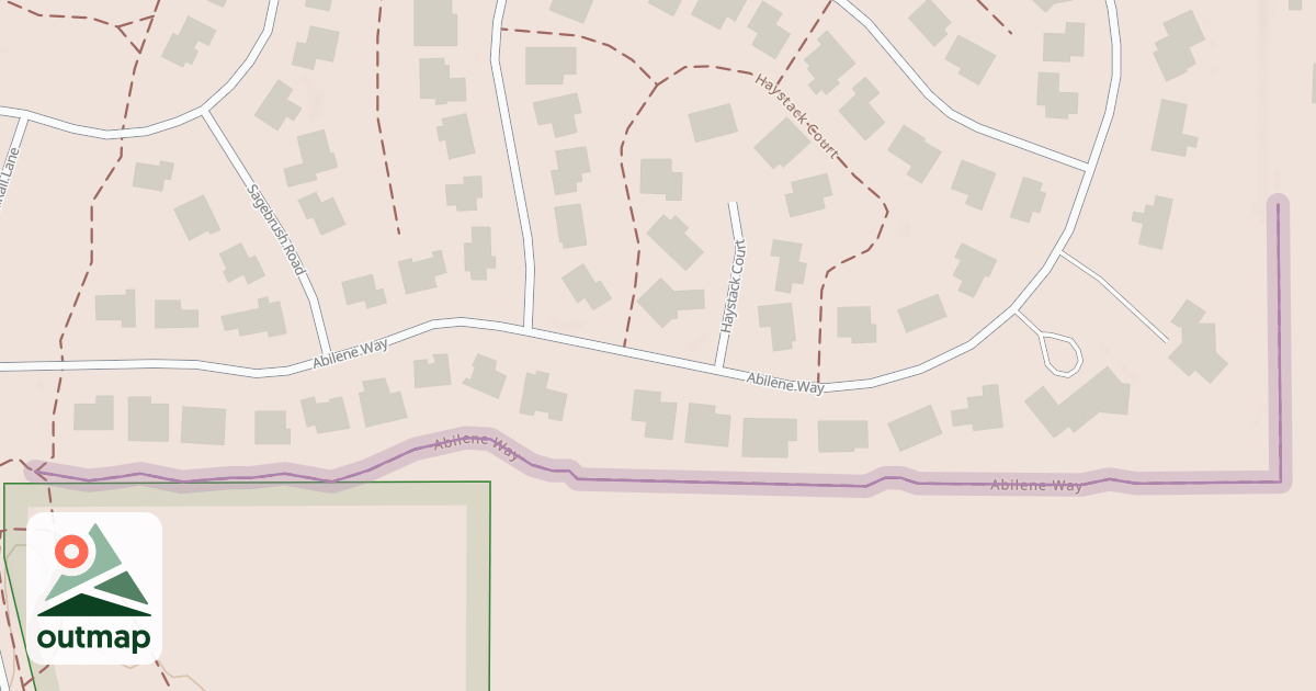 Map of Abilene Way