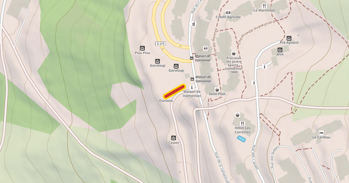 Map preview of Oursons