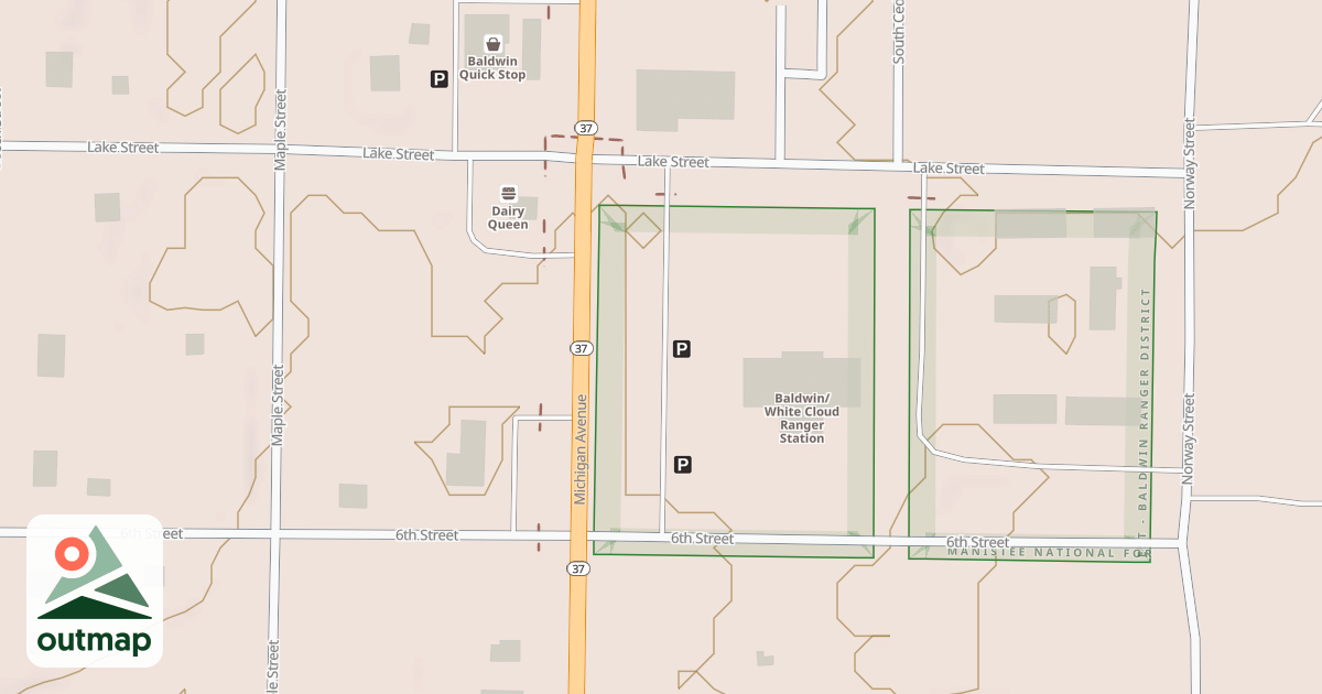 Map of DISTRICT COMPOUND
