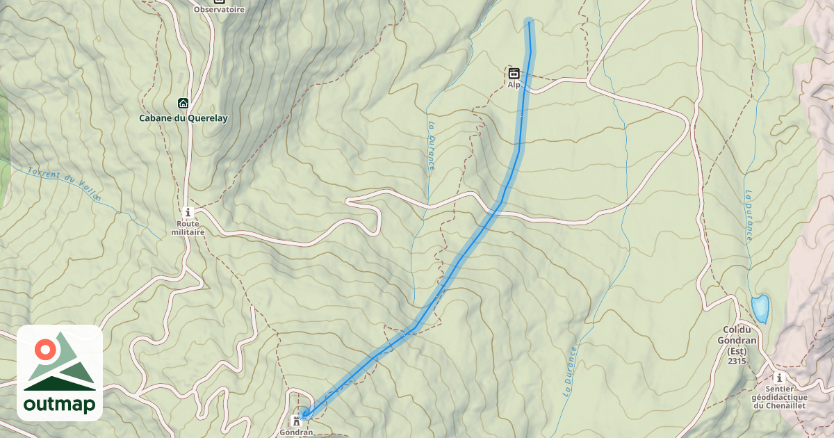 Map of Les Prés