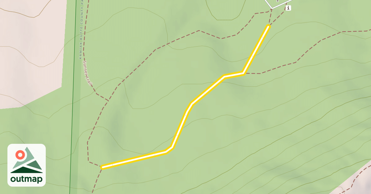 Map of Backside Trail