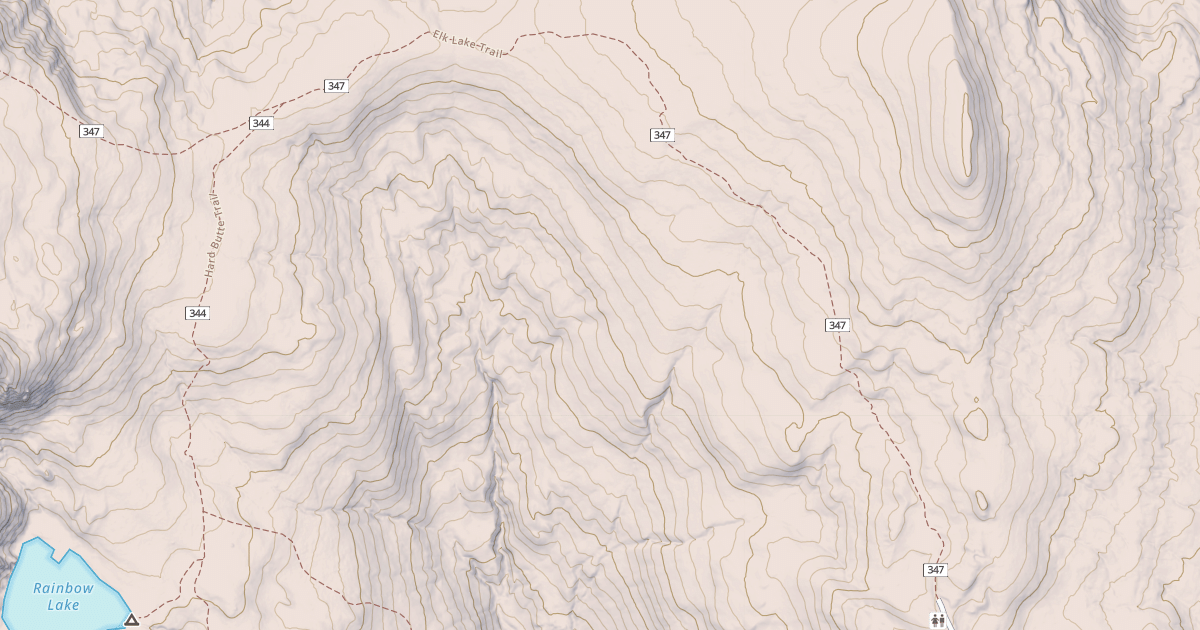 Map preview of ELK LAKE