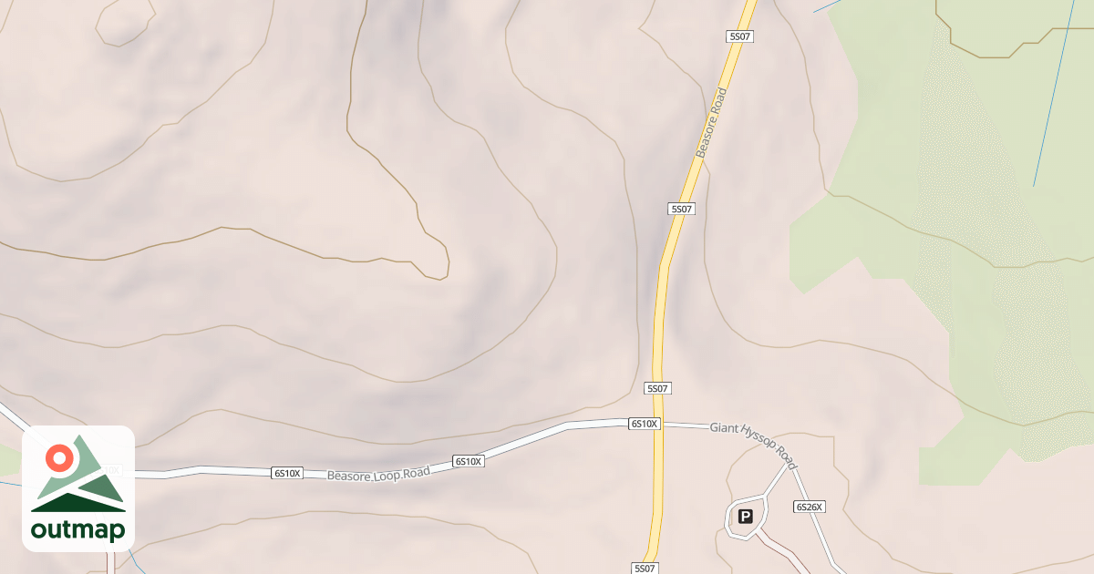 Map of BEASORE LOOP T1
