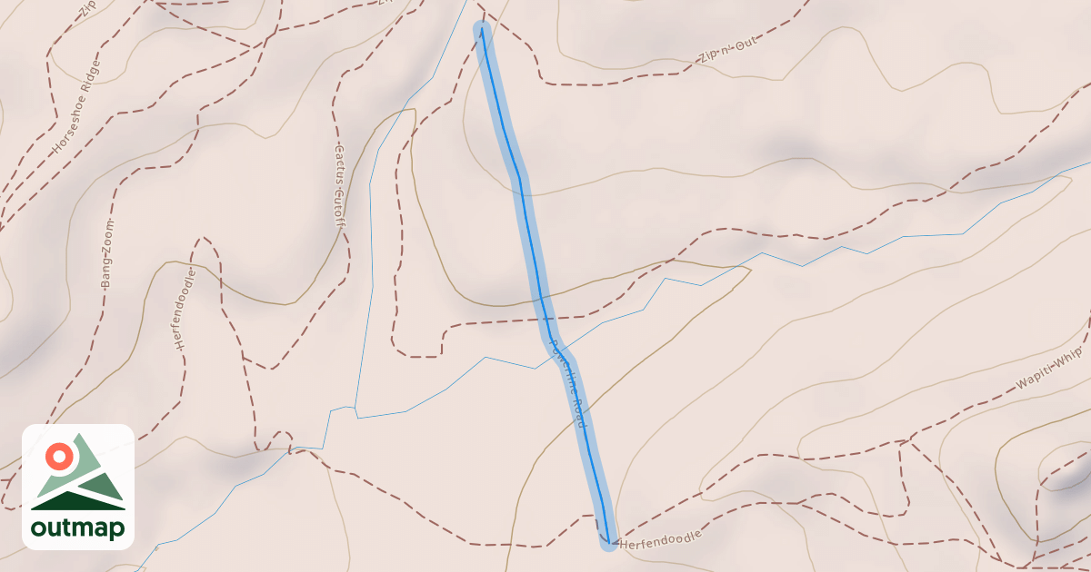 Map of Powerline Road