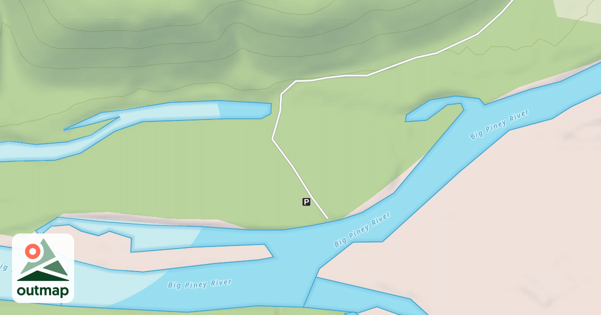Map of NATIONAL SCENIC TRAIL