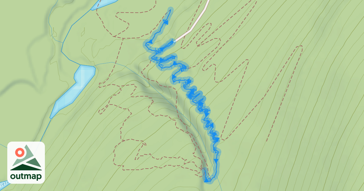 Map of La montée