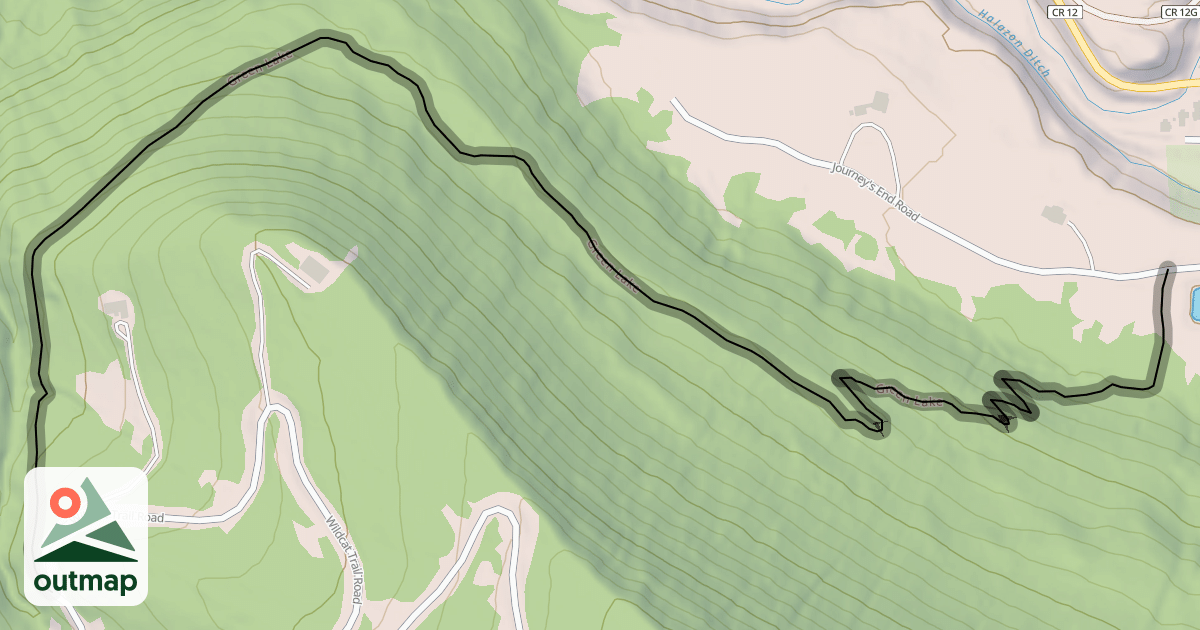 Map of Green Lake