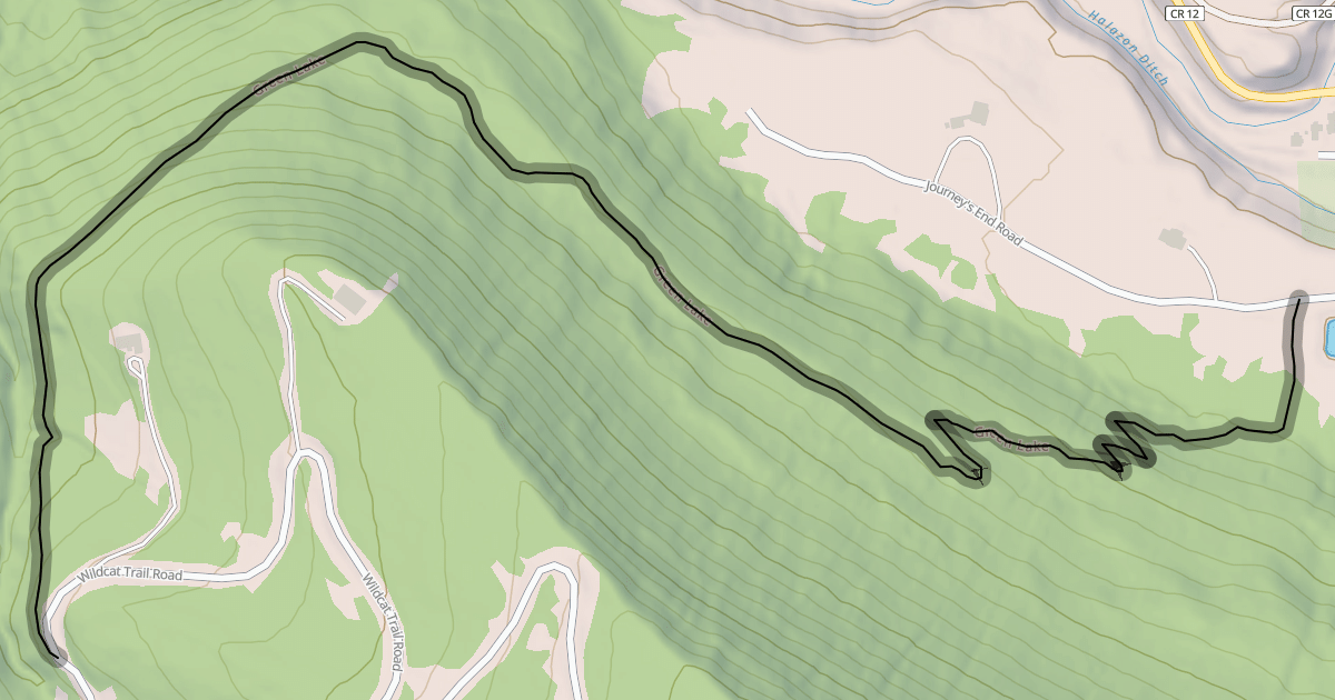Map preview of Green Lake