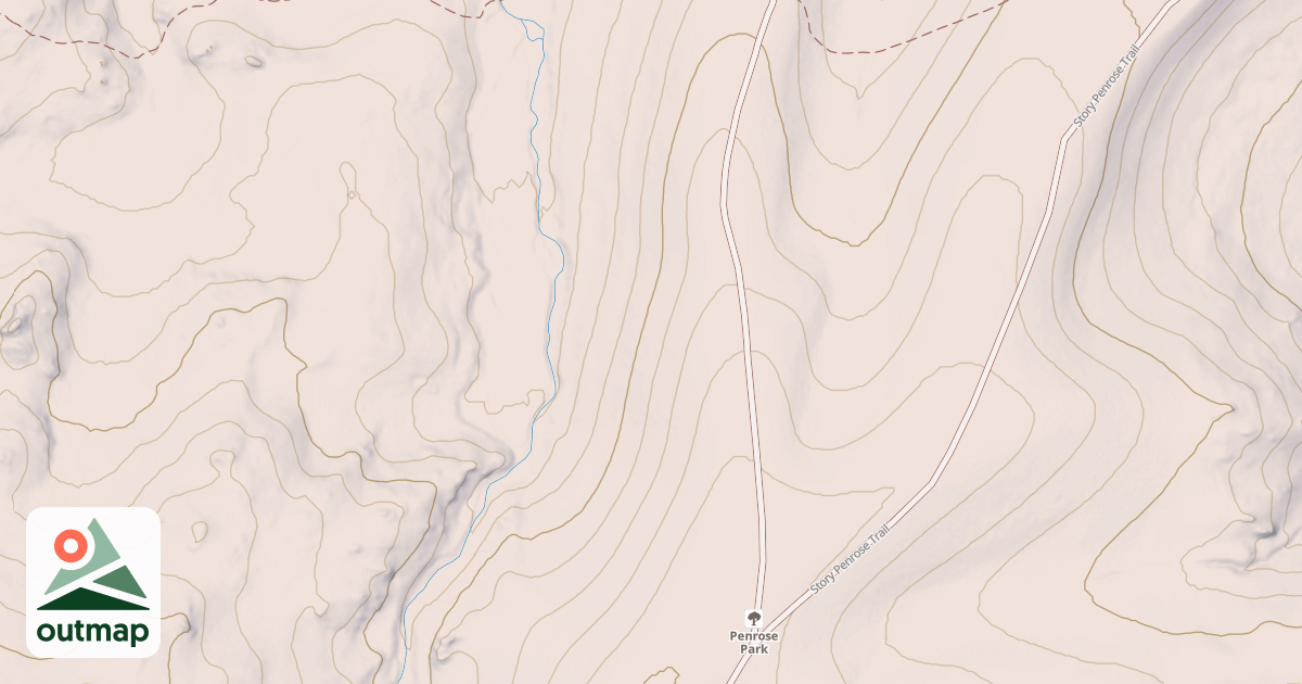 Map of Penrose Cut Across
