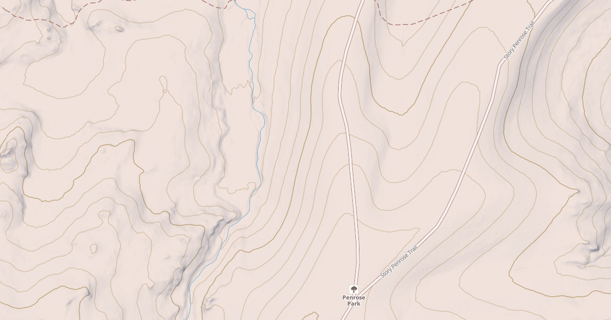 Map preview of Penrose Cut Across