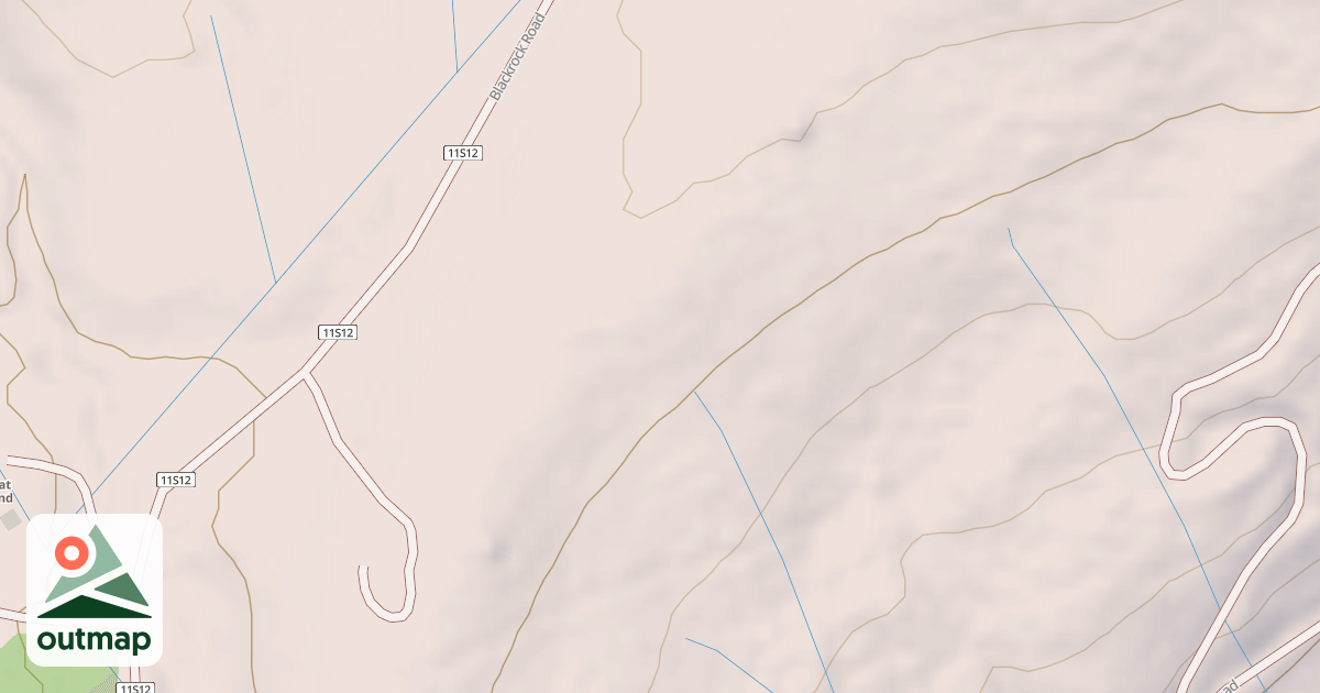 Map of BLACKROCK SPUR K