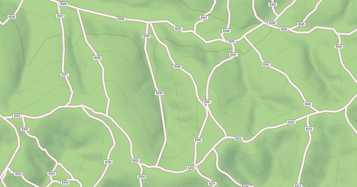 Map preview of USFS Motor Vehicle Use Map Trails 19340