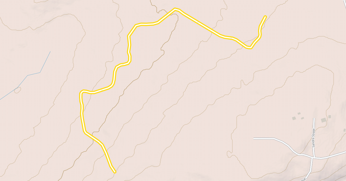Map preview of Overlook 5k Loop