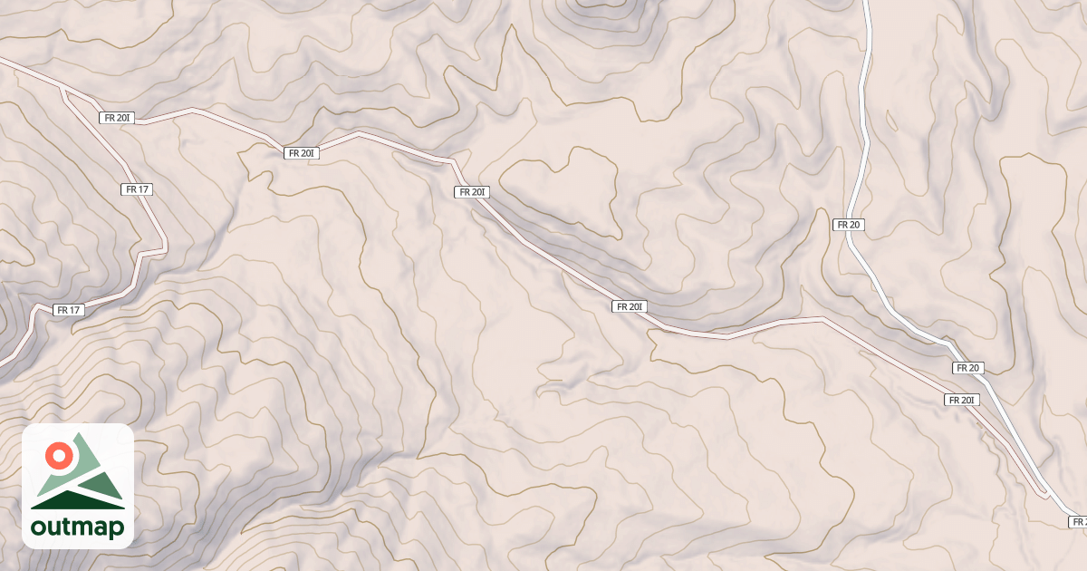 Map of USFS Motor Vehicle Use Map Roads {C381D096-E65D-40C3-BE0F-71CA6E912A36}
