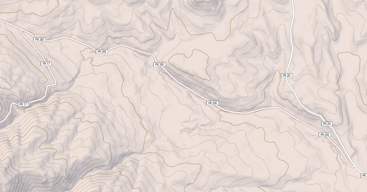 Map preview of USFS Motor Vehicle Use Map Roads {C381D096-E65D-40C3-BE0F-71CA6E912A36}