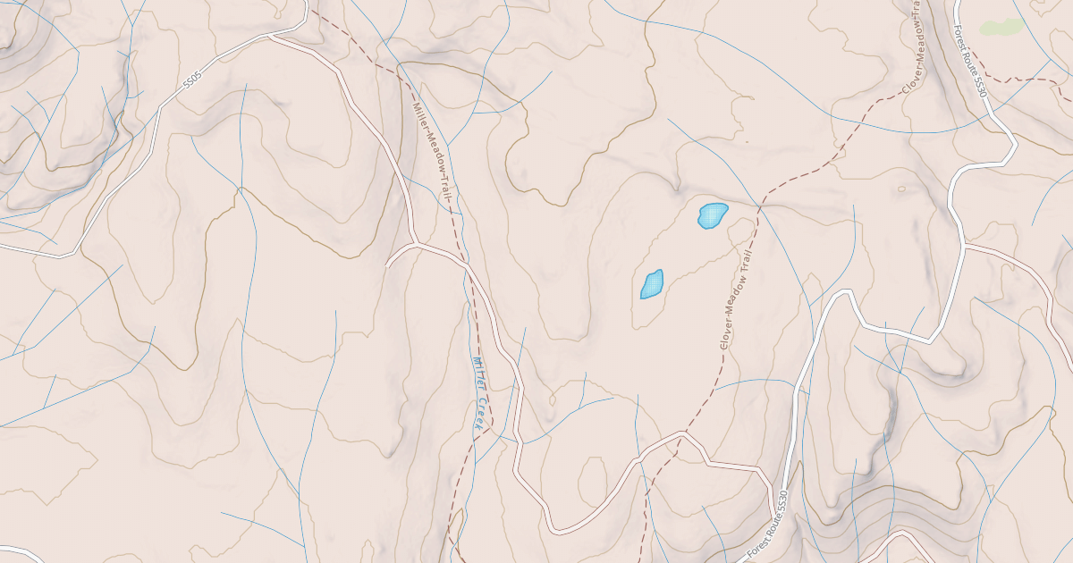 Map preview of CLOVER MDW CUTOFF
