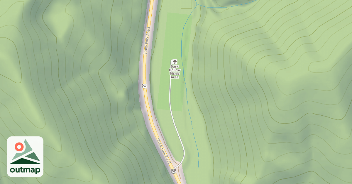 Map of DARK HORSE HOLLOW