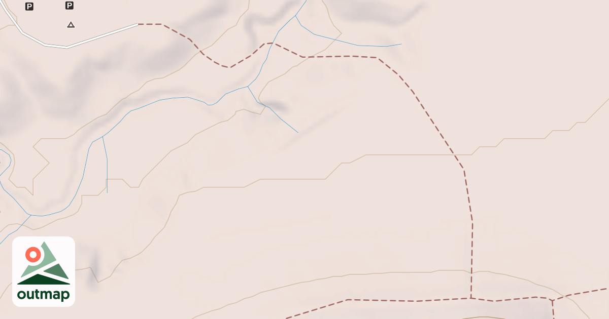 Map of Snake Creek Trail