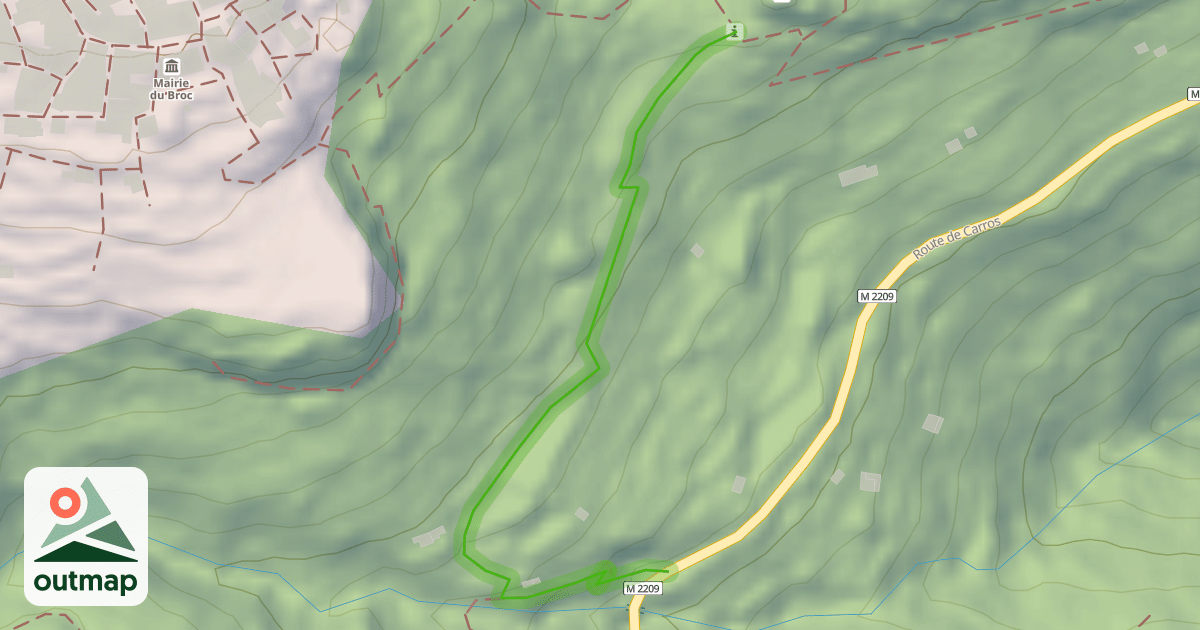 Map of Circuit des Moulins