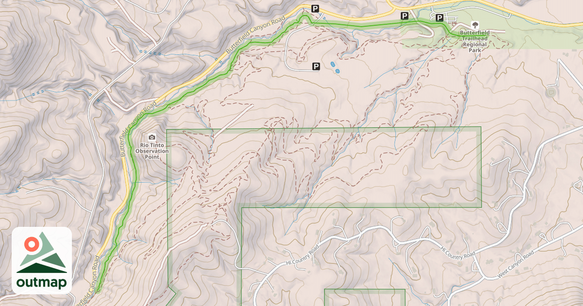 Map of Bingham (BST) Trail