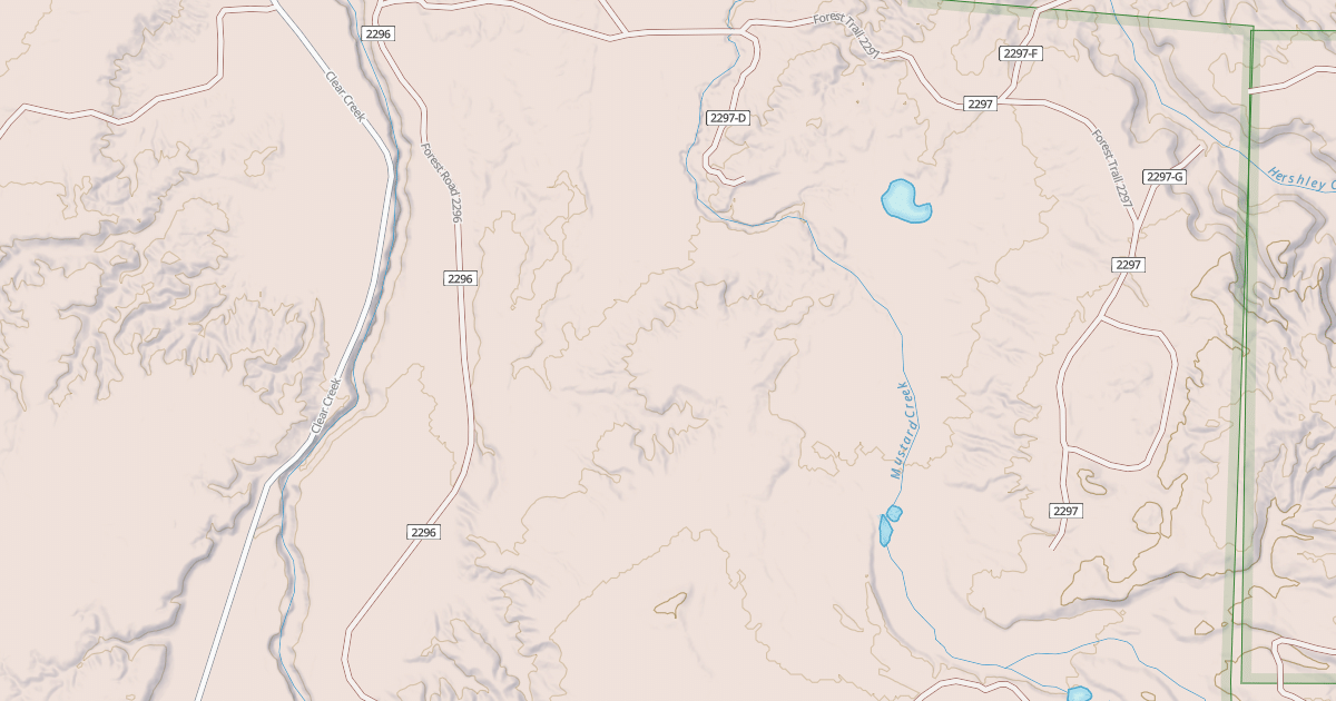 Map preview of USFS Motor Vehicle Use Map Trails 21486