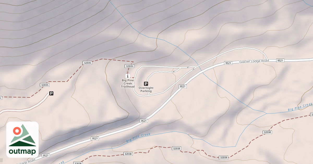 Map of BIG PINE TH SPUR Q-071