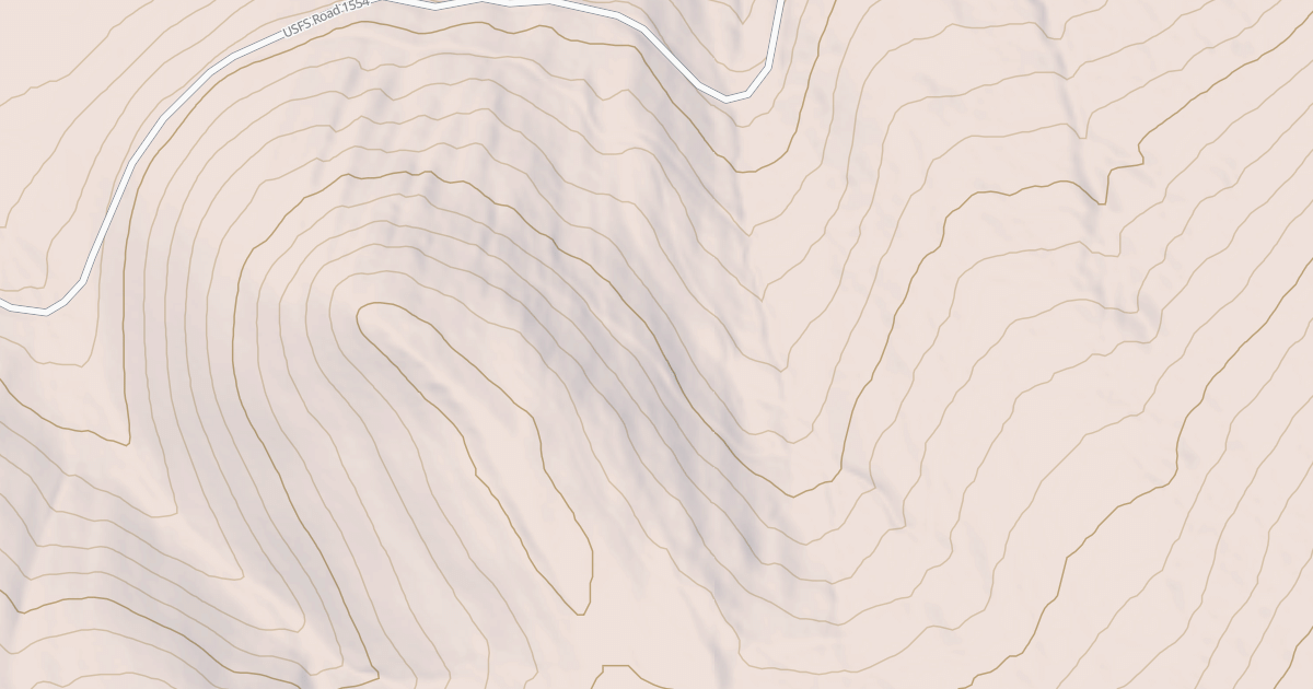 Map preview of USFS National Forest System Roads {74597841-0321-43BC-8F2E-A28F7F72E026}