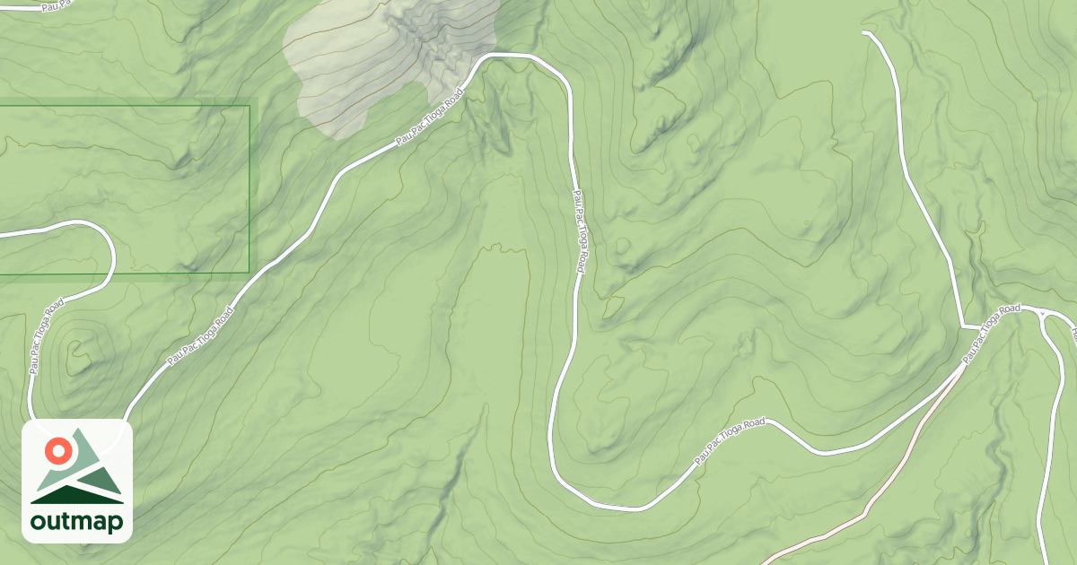 Map of PAU PAC TIOGA