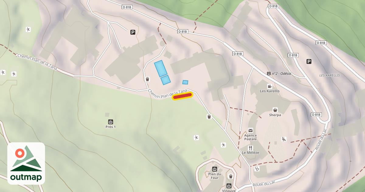 Map of Jardin d'Enfants