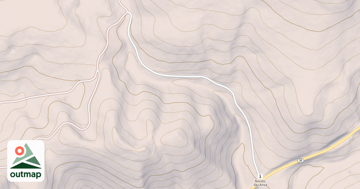 Map of SQUIRREL HOLLOW