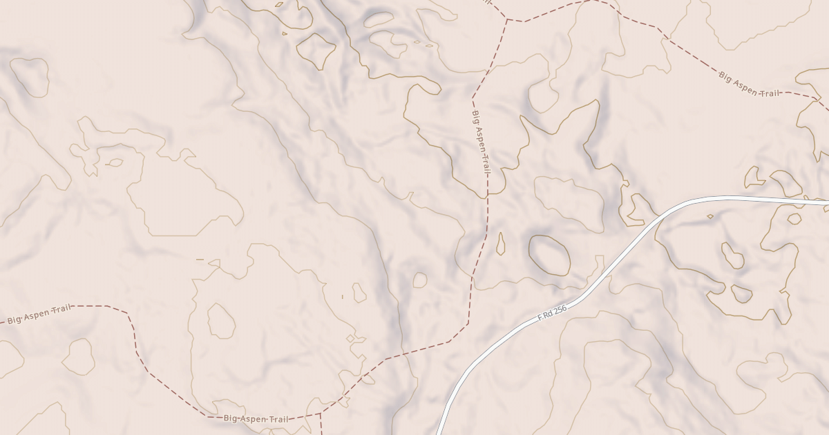 Map preview of Big Aspen Spur C