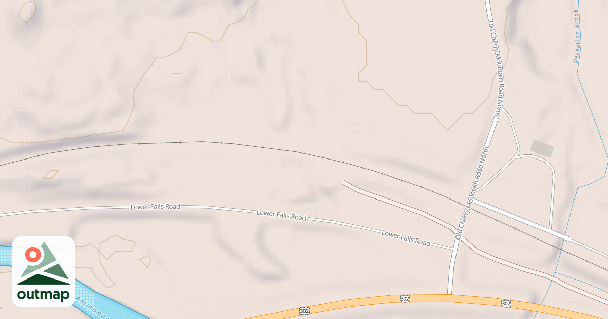 Map of Carroll Rec Trail