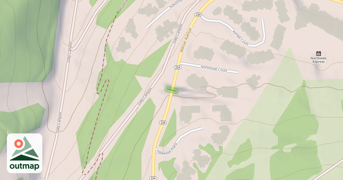Map of Custer