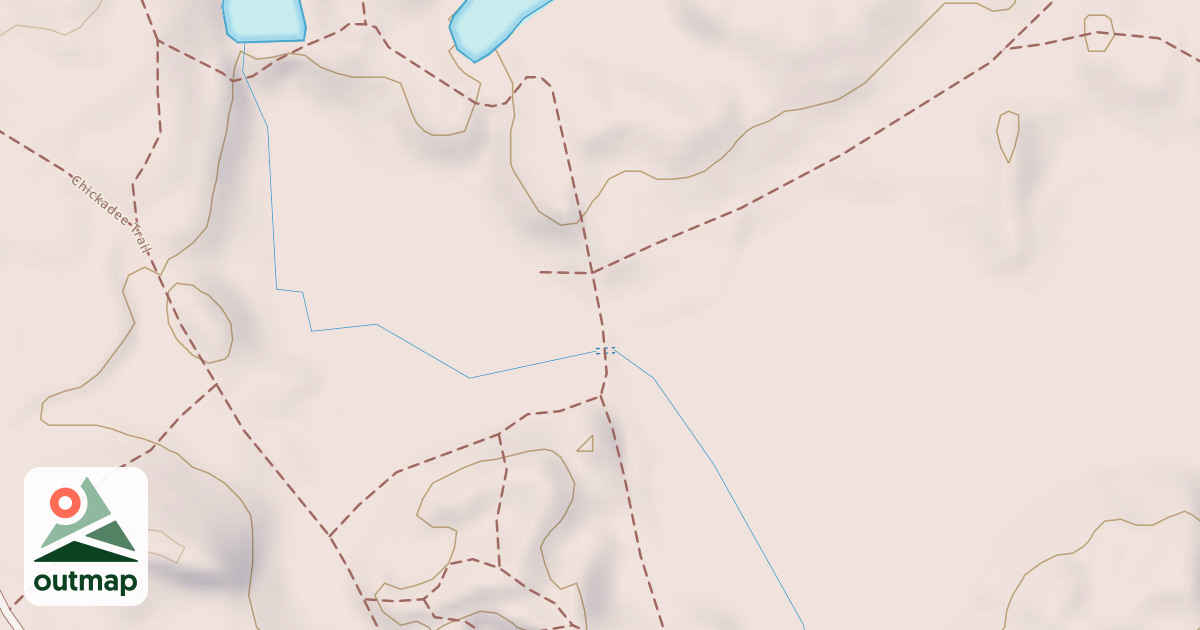 Map of Chickadee Trail