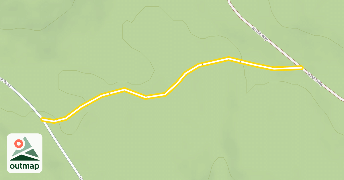 Map of Huckleberry Trail