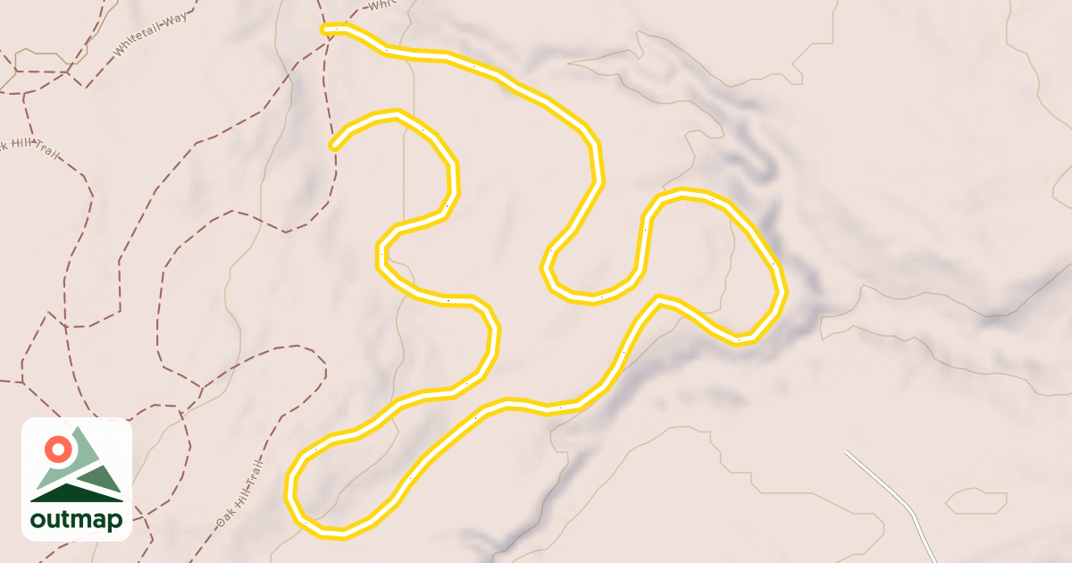Map of Pownal Trail